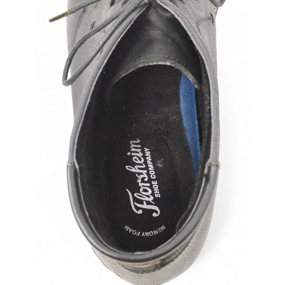 Florsheim Chukka Boots Mens 10.5 M 11827 Ankle Lug Sole Memory Foam Streetwear